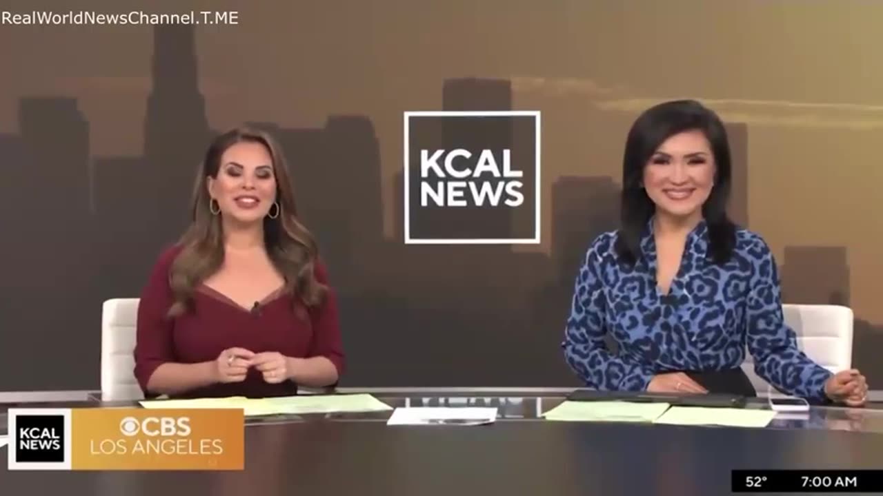 Watch the weather presenter