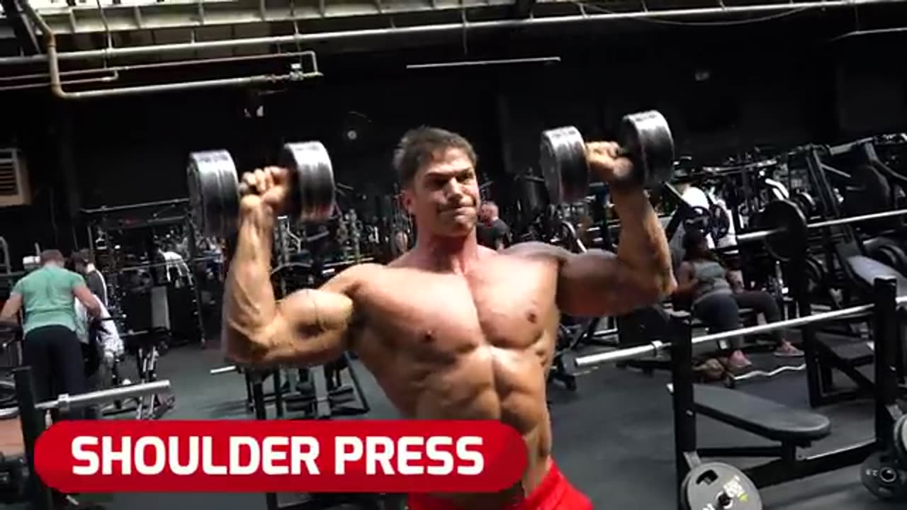 Shoulder Workout - Arnold Style #workout #fitness