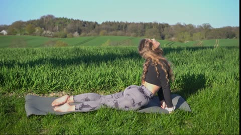 CALMING YOGA IN THE NATURE