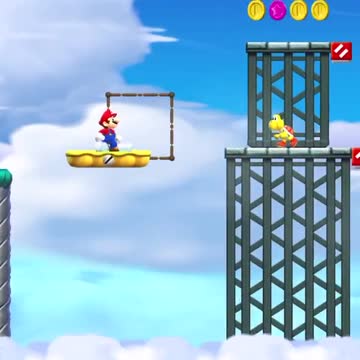 Mario Run 2-2 All Pink Coins