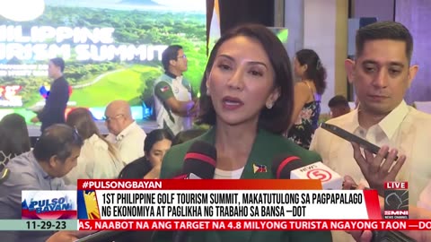 1st Philippine Golf Tourism Summit, makatutulong sa pagpapalago ng ekonomiya