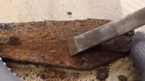 Restoration of a 105-Year-Old Rusty Pocket Knife