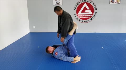 Ankle pick sweep