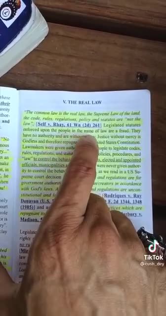 COMMON LAW HANDBOOK - REVEALED