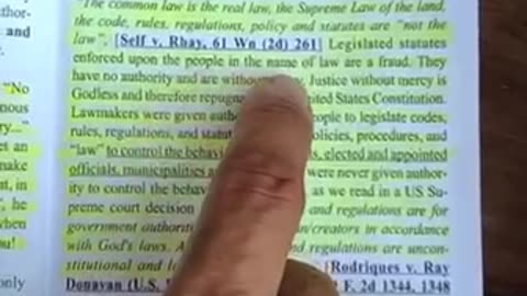 COMMON LAW HANDBOOK - REVEALED