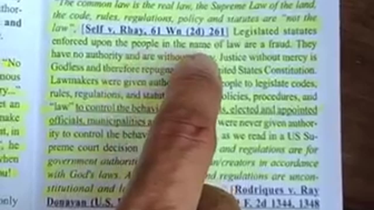 COMMON LAW HANDBOOK - REVEALED