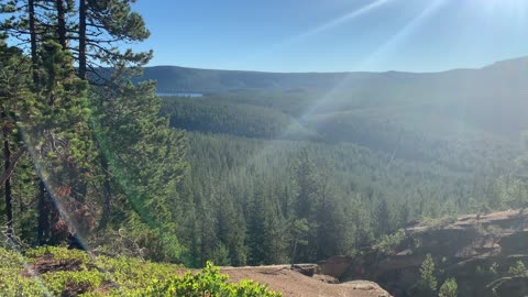 Central Oregon – Paulina Lake “Grand Loop” – Alpine Landscape – 4K