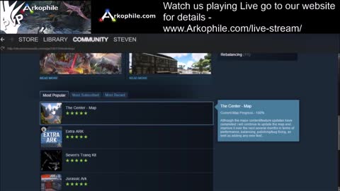 How to install The Center Map in Ark Survival Evolved Arkophile