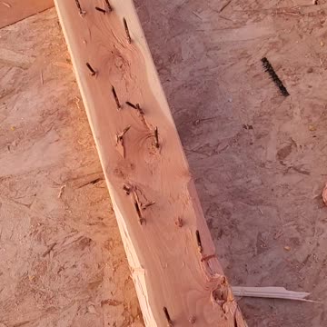 Somebody went too crazy with a nail gun