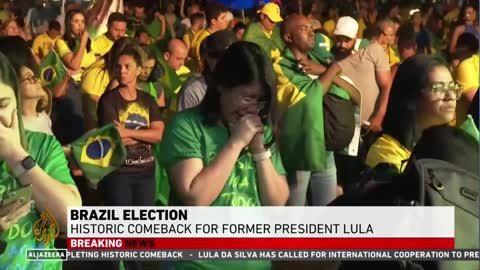 Brazil election: Lula da Silva narrowly defeats Jair Bolsonaro