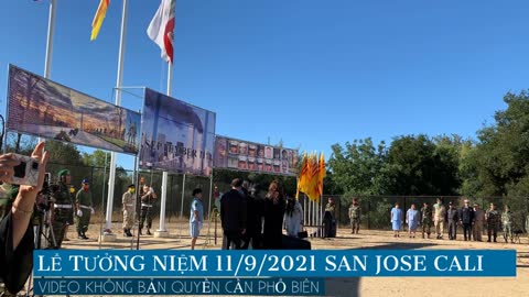 Lễ tưởng niệm 11/09/2021 San Jose, California
