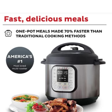 Instant Pot Duo 7-in-1 Electric Pressure Cooker, Slow Cooker