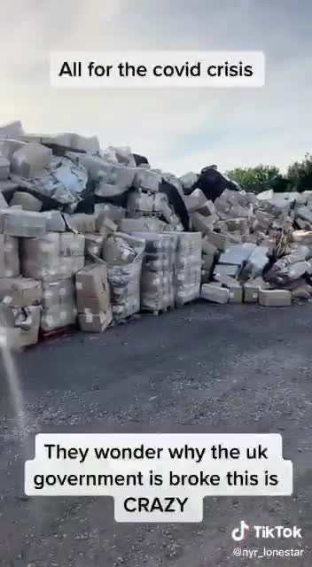 All For the CONvid-1984 - & The UK Wonders Why It's Gone Broke