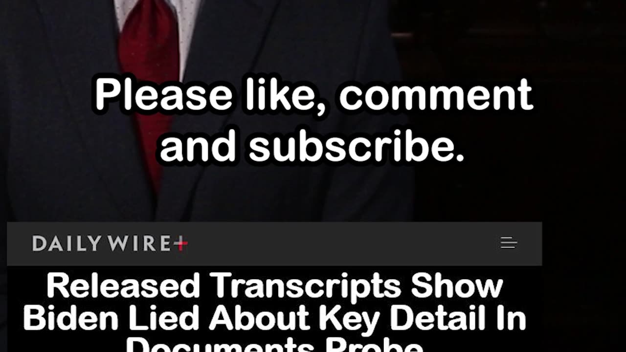 Biden Documents Probe: Transcripts Reveal Lies and Naughty Photos?