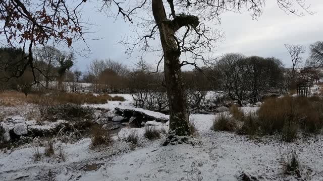 Walking back to the car in the snow 14th Dec 2022
