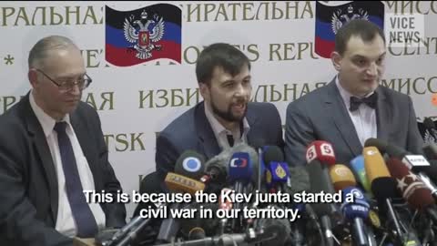 Donetsk Independency referendum - the score