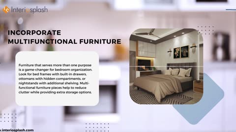 Creative Storage Solutions for a Chic and Organized Bedroom