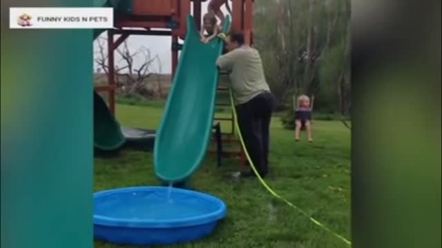 Water Fail at the PLAYGROUND! Funny Children | Try not to laugh!