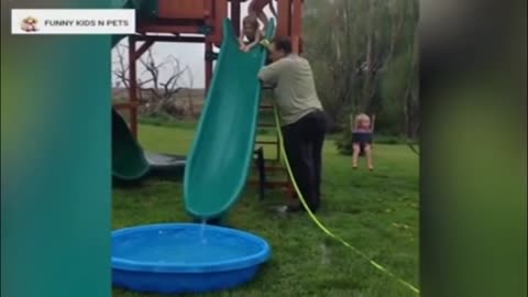 Water Fail at the PLAYGROUND! Funny Children | Try not to laugh!