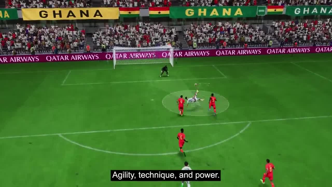 FIFA 23 World Cup head to head _ Darwin Nunez vs Ibrahima Konate (and Calvin Ramsay)