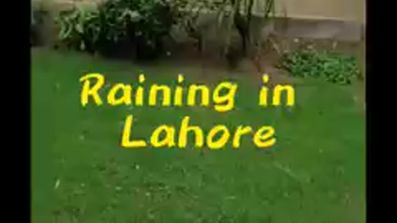 Raining