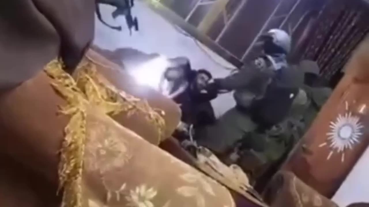 Israeli soldiers assault Palestinian young men