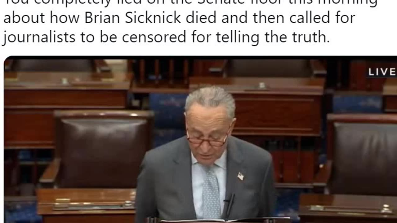 Adolf Schumer Sets Preconditions to Go on With Tucker Carlson – Demands Tucker Be Stopped