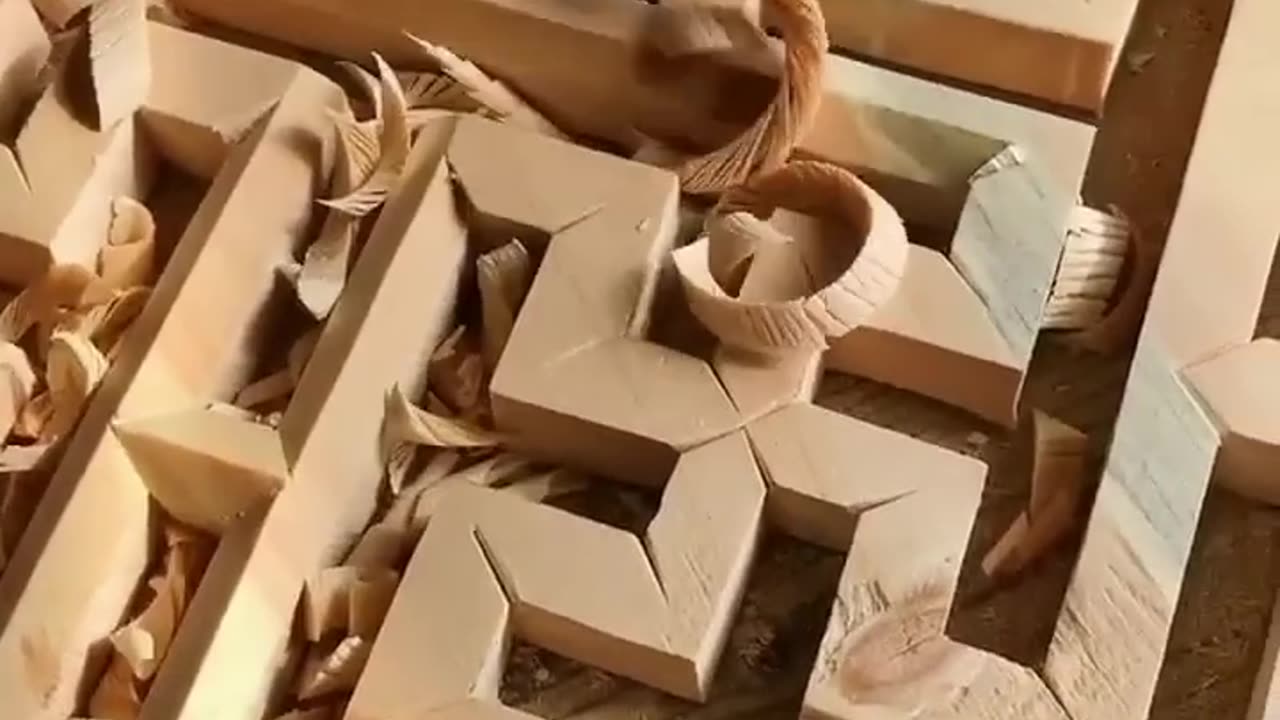 satisfying wood carving