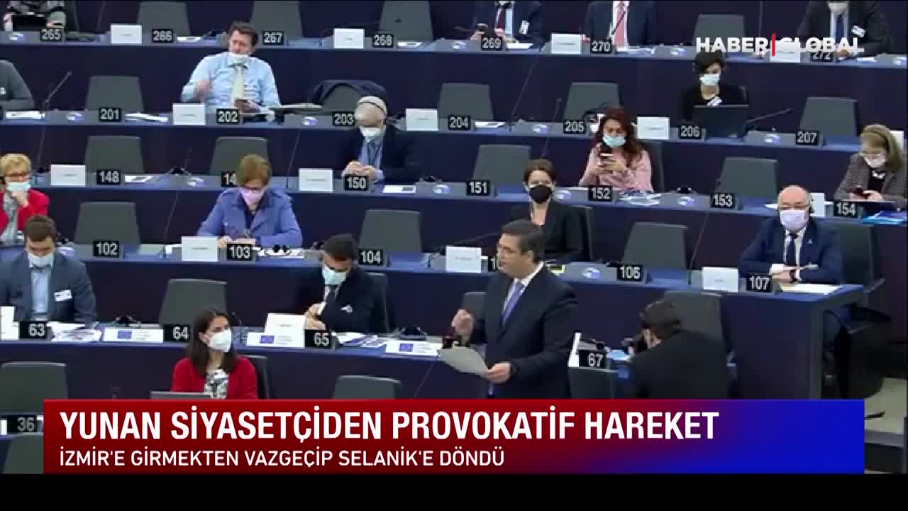 Yunan Siyasetçi Tzitzikostas'ten İzmir'de Provokasyon! Geldiği Gibi Geri Döndü