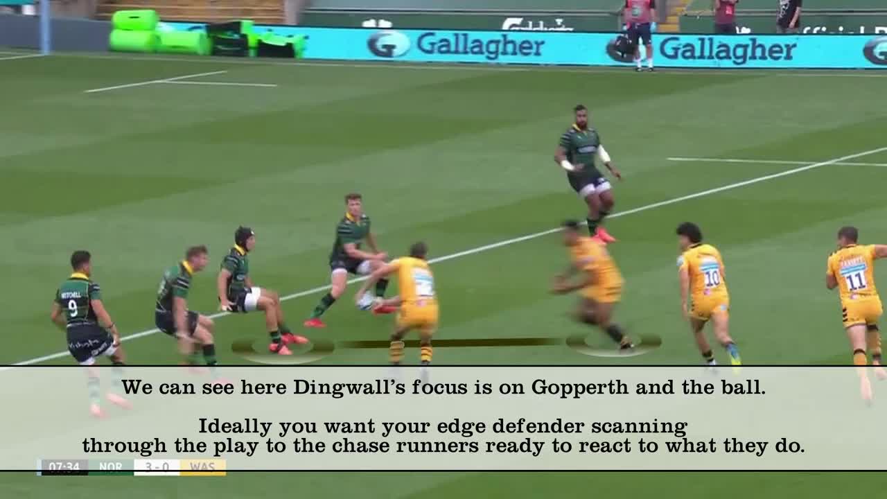 Josh Bassett vs Northampton Saint (August 2020)