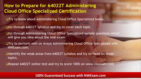 Know How to Crack Avaya 64022T Certification Exam