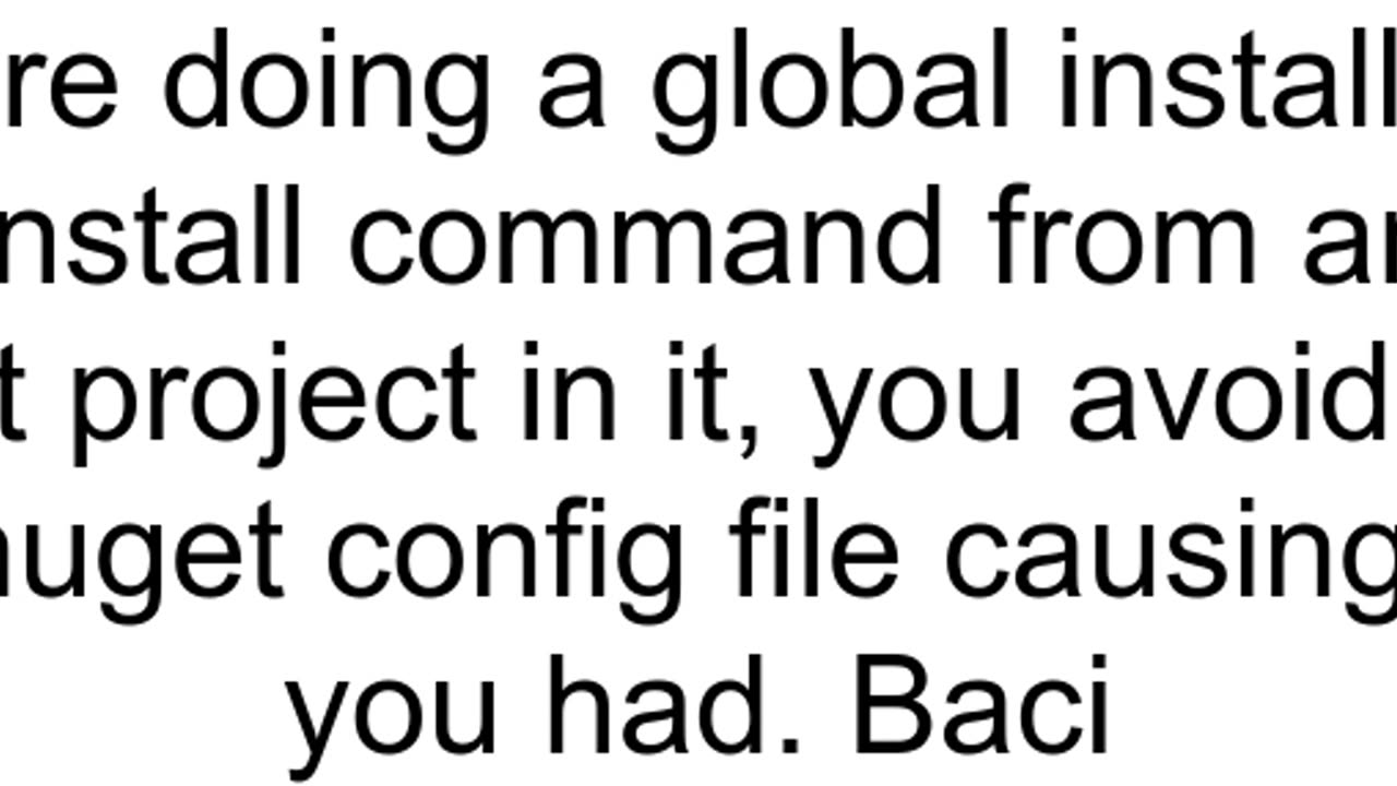dotnet tool install global dotnetef fails