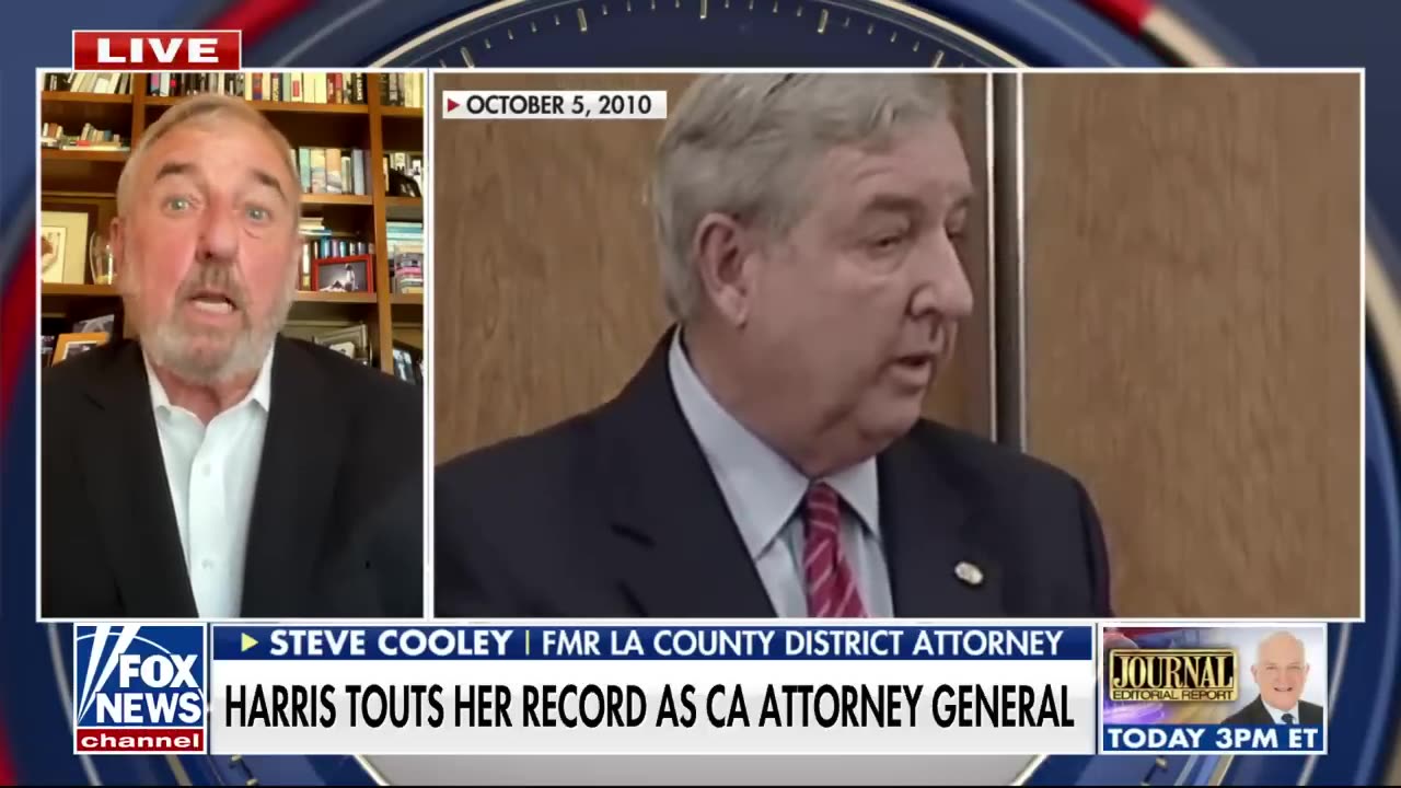 'NOTHING TO BRAG ABOUT': Ex-LA district attorney slams Kamala's record as California AG