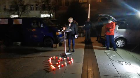 BAUTZEN, Kornmarkt, 10 01 2022 - 49. MAHNWACHE - Redebeiträge, offenes Bürgermikrofon