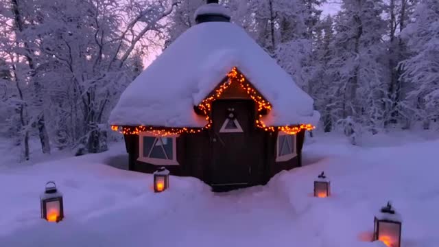 would like such a house for the winter
