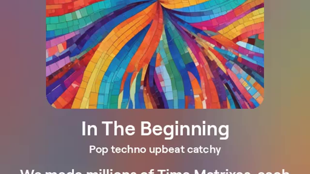 In The Beginning