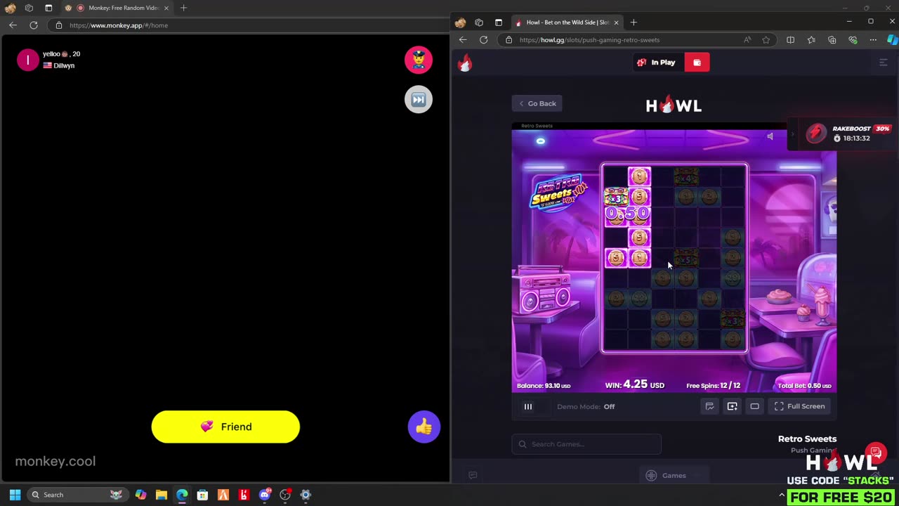 "!howl !discord" - 10-30-2024 - Stackswopo MonkeyApp & Gambling Stream