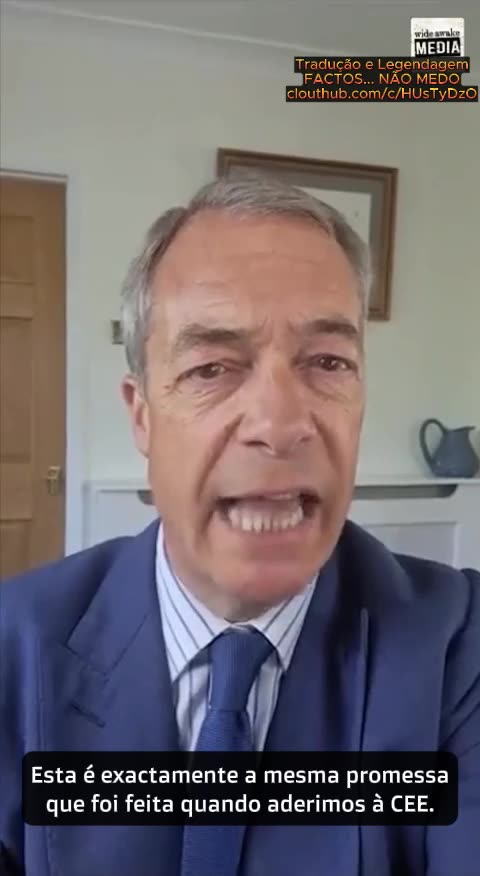 📢⚠️NIGEL FARAGE IMPLORA A TODOS QUE REJEITEM O TRATADO PANDÉMICO DA OMS⚠️📢