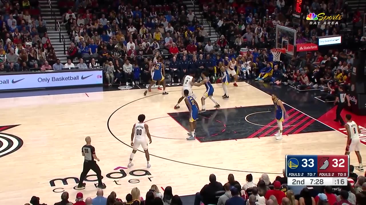 Golden State Warriors vs Portland Trail Blazers Full Game Highlights | April 11, 2024