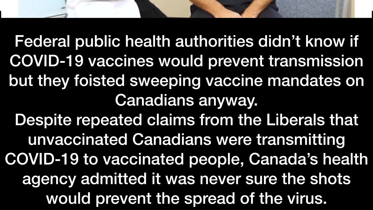 Feds admit they were never certain COVID-19 vaccines prevented transmission