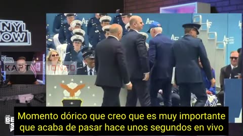 "¿Joe acaba de DEFECAR en sus pantalones en la TELEVISIÓN EN VIVO?