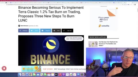 LUNA CLASSIC AND BINANCE! WHAT sNOW TERRA LUNA CLASSIC HOLDERS!_Cut