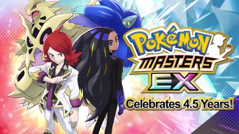 Pokemon Masters EX - Official 4.5 Year Celebration Trailer _ Pokemon Presents 2024