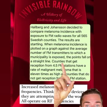 The real reason for cancerous melanomas in humans is not because of sun exposure.