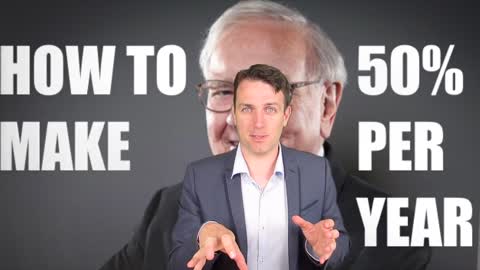 Buffet explains how to make 50% Per year