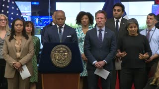 NYC Mayor issues air quality warning from Canadian wildfires as city faces unprecedented pollution