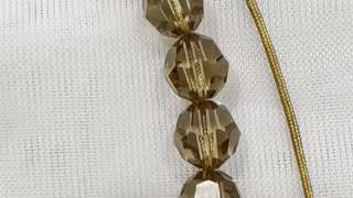 Handmade Unique 13”~23” Adjustable Necklace. Made with Swarovski Crystal