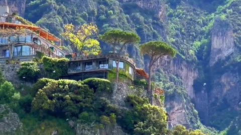 The place where land and the ocean embrace, Amalfi coast provides picturesque coastal town