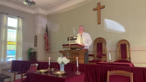 Sunday Sermon, Cushman Union Church, Pastor Jay D. Hobson. 8/20/2023