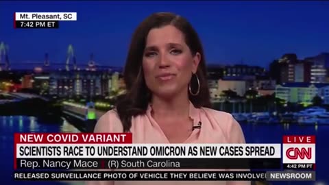 Nancy Mace on Fox Promotes Natural Immunity - Then Masks & Vaccines on CNN